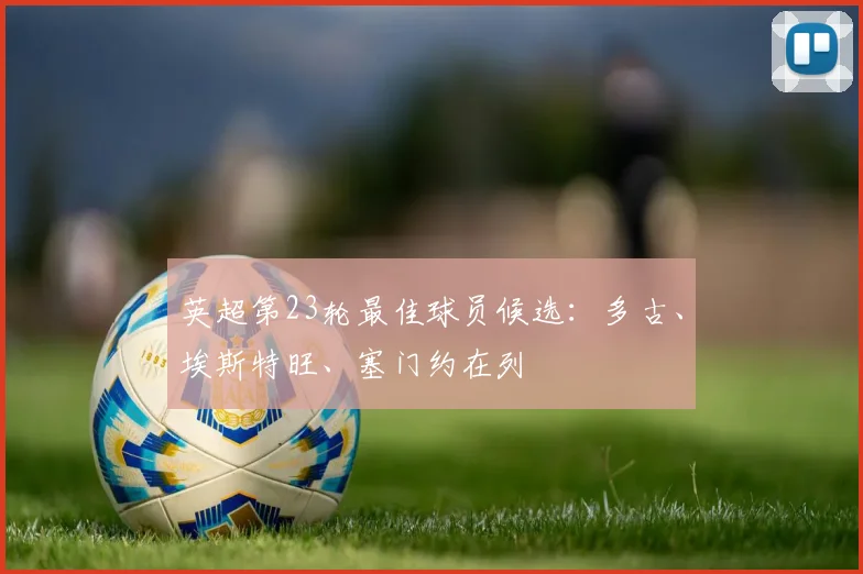 英超第23轮最佳球员候选：多古、埃斯特旺、塞门约在列